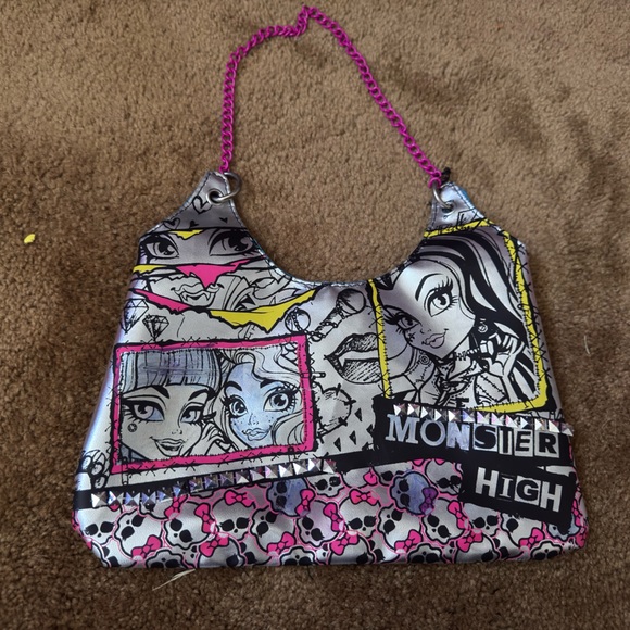 monster high Other - Monster High Silver and Pink Kids Bag